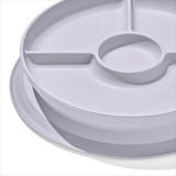 Stick & Stay Suction Divided Plate X8
