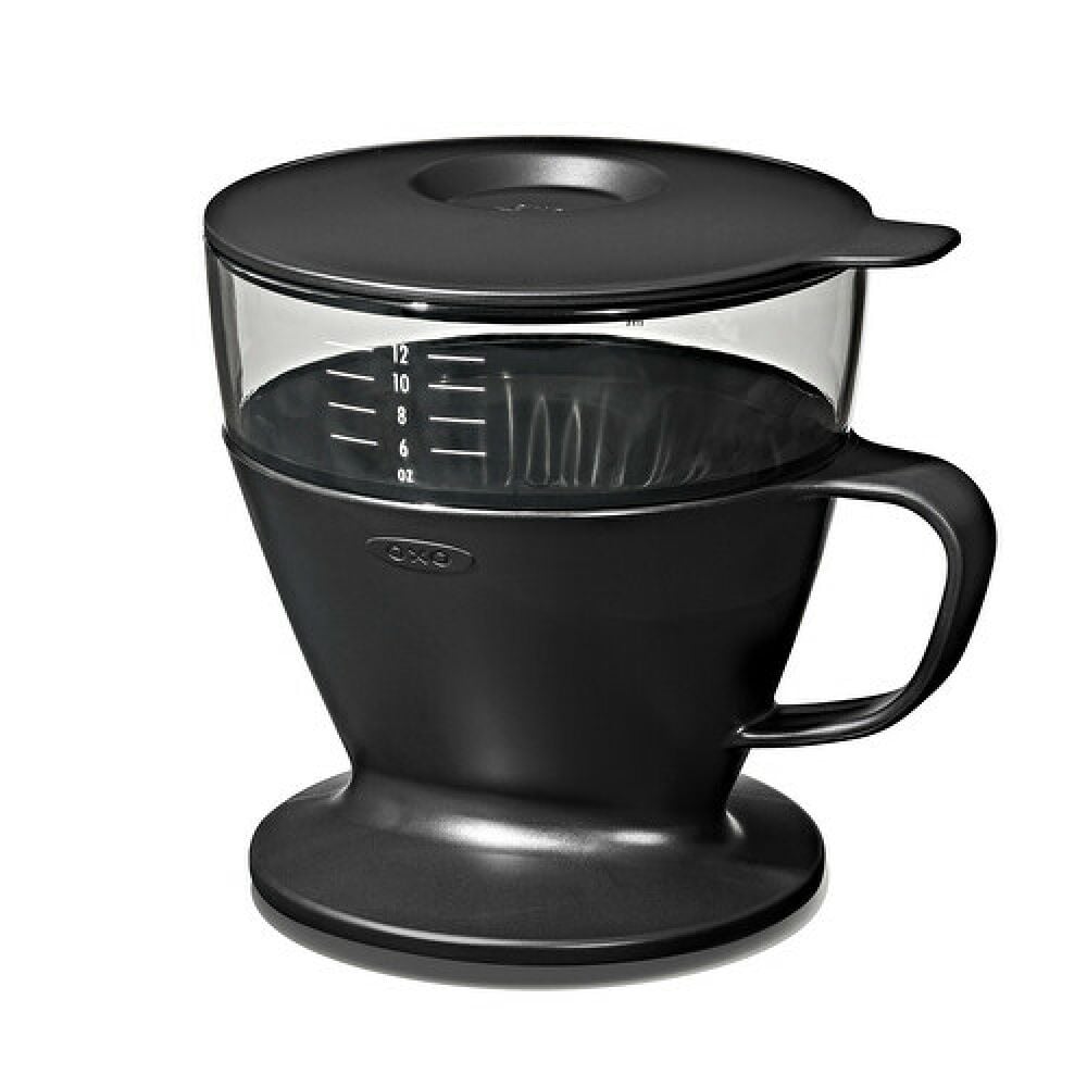 Pour Over Coffee Maker with Water Tank - Matte Black N1