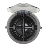 Steel Ice Bucket & Tong Set J4
