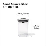 POP Container - Small Square Short (1.1 Qt/1.0 L) G9