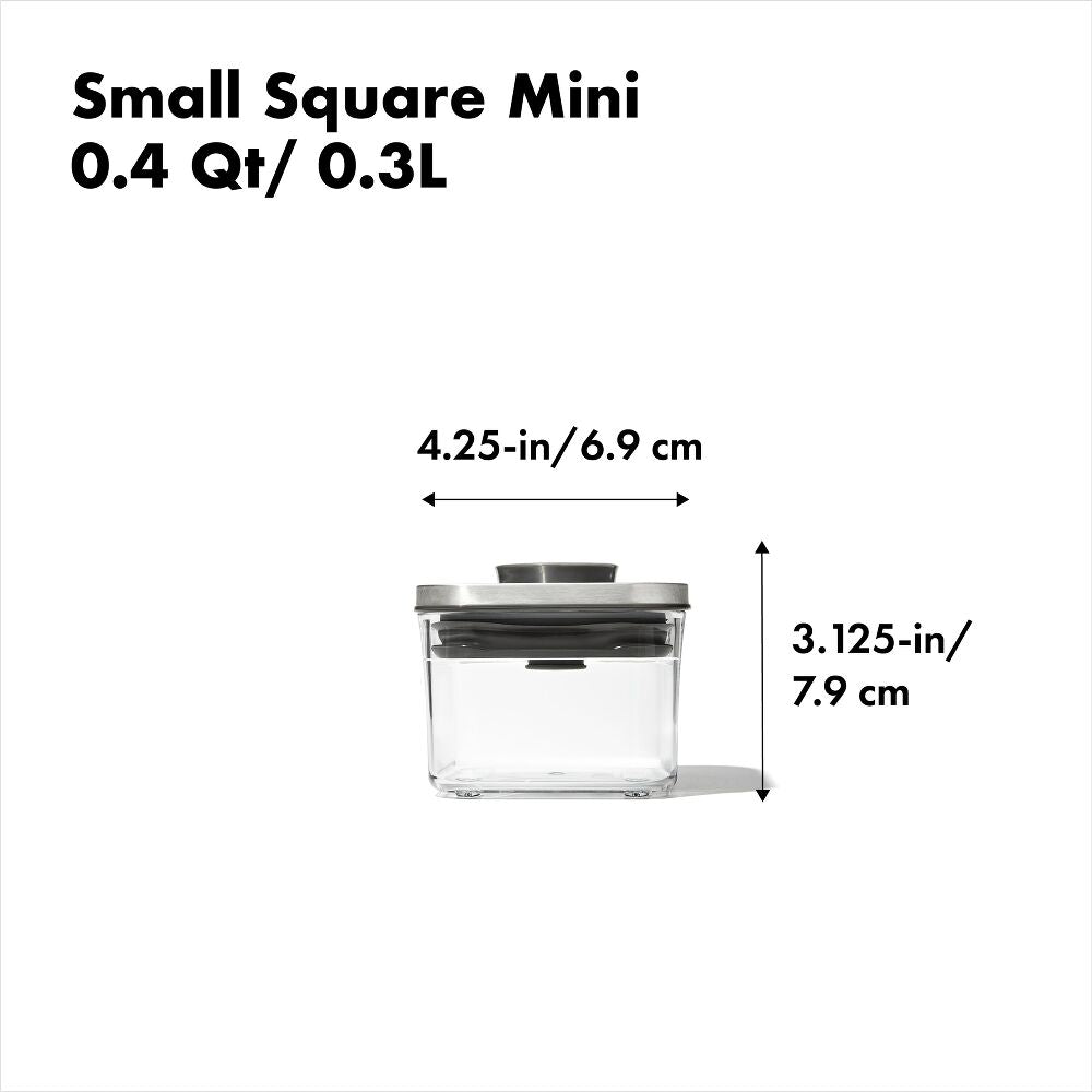 POP Container - Small Square Mini (0.4 Qt.) G2