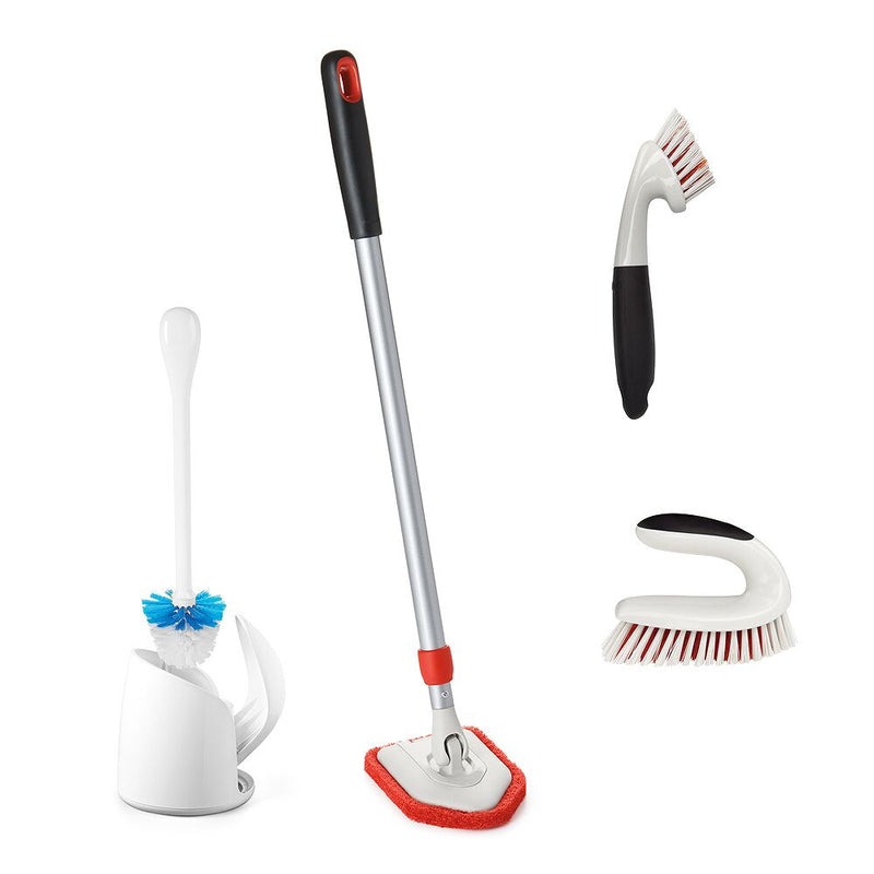 4-Piece Bathroom Cleaning Basics Bundle R7