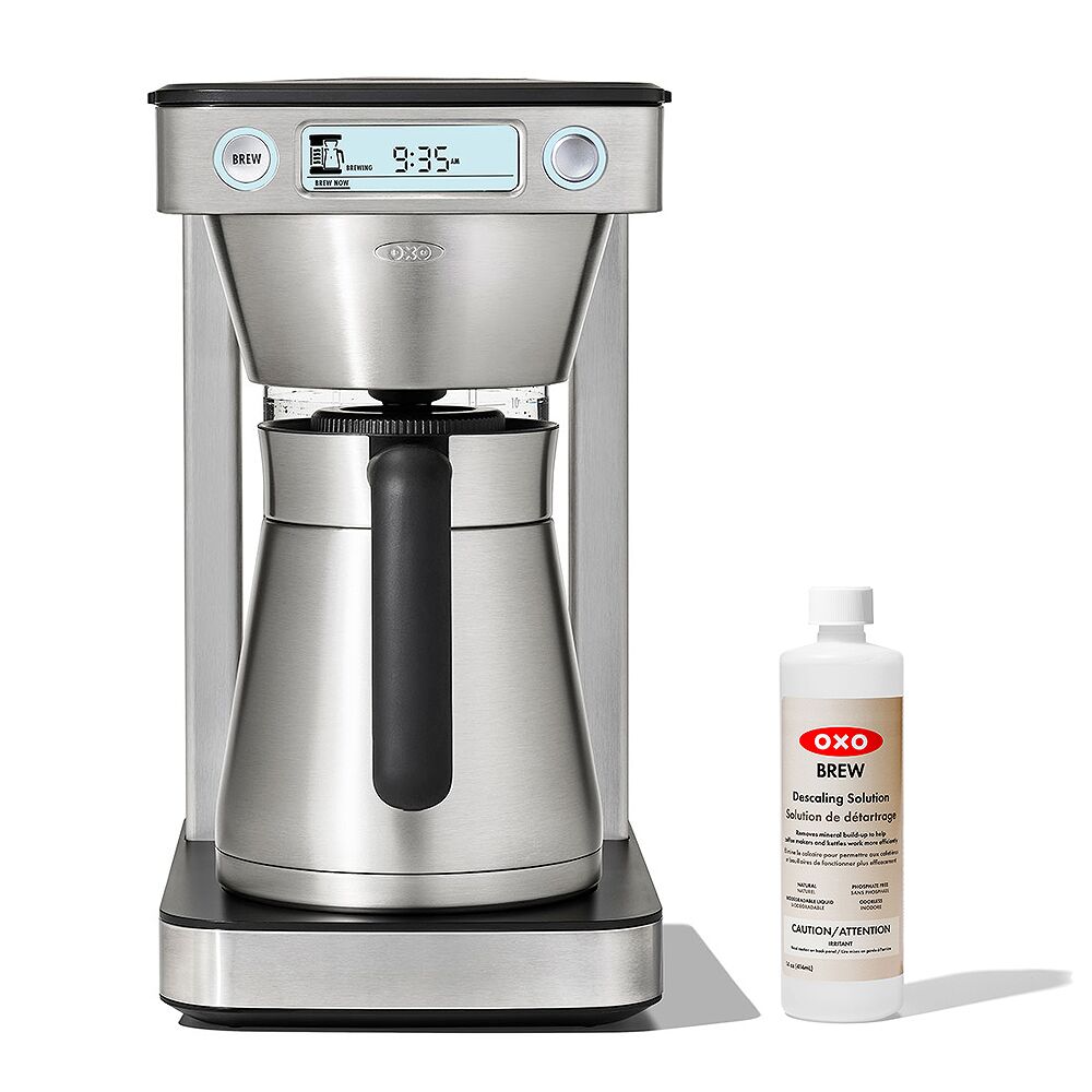 12-Cup Coffee Maker with Podless Single-Serve Function & Descaling Solution Bundle G7