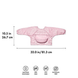 Sleeved Roll-Up Bib - Blossom O6