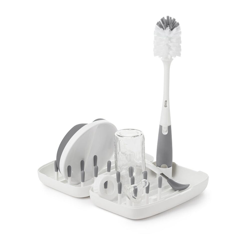 On-the-Go Drying Rack with Bottle Brush A4