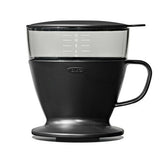Pour Over Coffee Maker with Water Tank - Matte Black N1