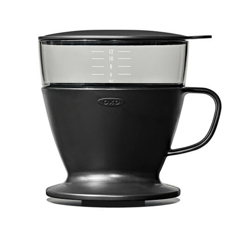 Pour Over Coffee Maker with Water Tank - Matte Black N1