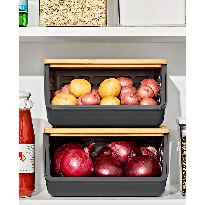 Produce Saver - Root Vegetable Bin with Lid I9