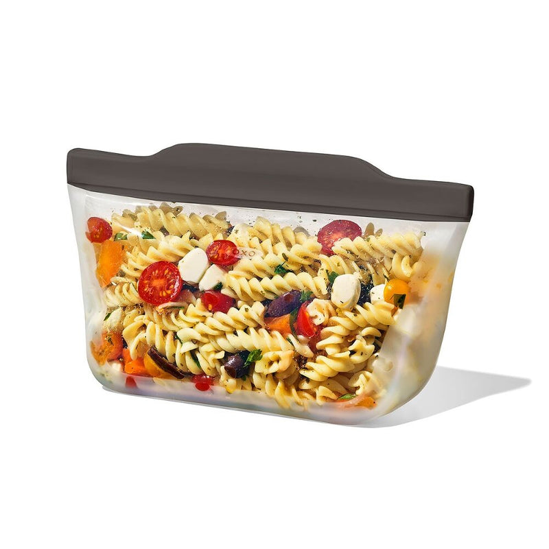 Outdoor Silicone Reusable Stand Up Bag Quart (32 oz) T7