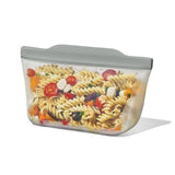 Silicone Reusable Bag  Stand-Up Quart (32 oz) - Fog O5
