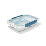 Prep & Go 4.1-Cup Divided Container - Ocean Blue B8