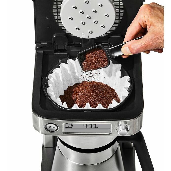 12-Cup Coffee Maker with Podless Single-Serve Function A6