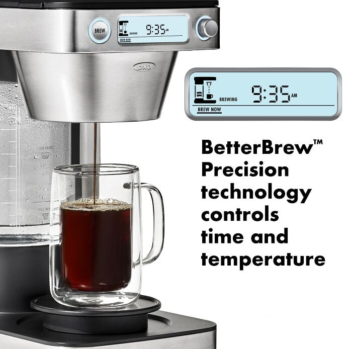 12-Cup Coffee Maker with Podless Single-Serve Function A6