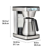 12-Cup Coffee Maker with Podless Single-Serve Function A6