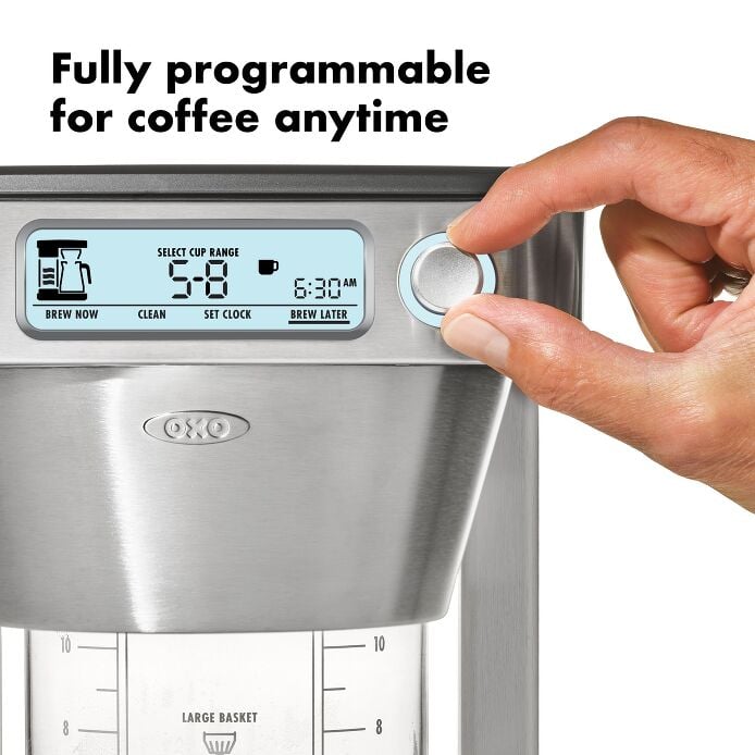 12-Cup Coffee Maker with Podless Single-Serve Function A6