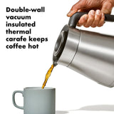 12-Cup Coffee Maker with Podless Single-Serve Function A6