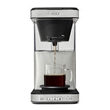 8-Cup Coffee Maker with Podless Single-Serve Function and Glass Carafe I0