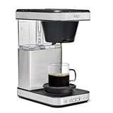 8-Cup Coffee Maker with Podless Single-Serve Function and Glass Carafe I0