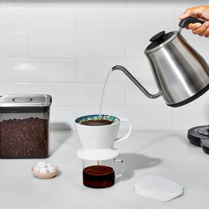 Adjustable Temperature Pour-Over Kettle E2
