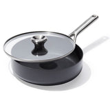 Ceramic Professional Non-Stick 3-Quart Sauté Pan with Lid S1