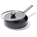 Ceramic Professional Non-Stick 3-Quart Sauté Pan with Lid S1