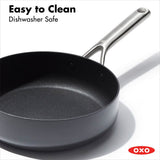 Ceramic Professional Non-Stick 3-Quart Sauté Pan with Lid S1