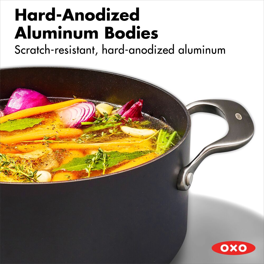 Ceramic Professional Non-Stick 5QT Stock Pot with Lid L2