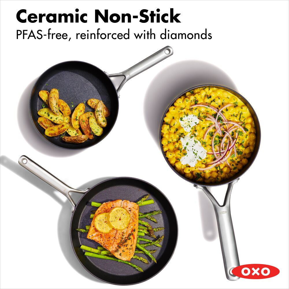 OXO Ceramic Professional Non-Stick 5-Piece Cookware Set L9