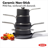 Ceramic Professional Non-Stick 10-Piece Cookware Set Z4