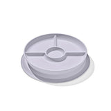 Stick & Stay Suction Divided Plate X8