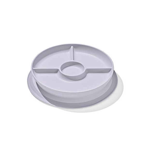 Stick & Stay Suction Divided Plate X8