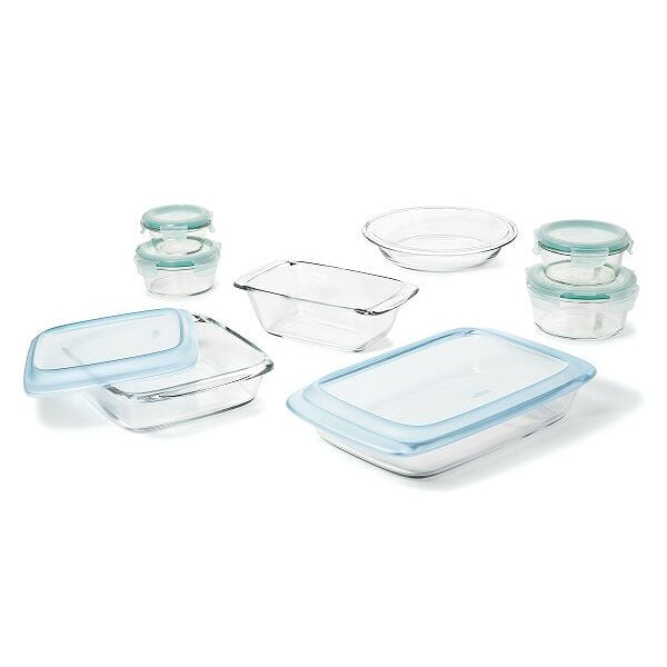 14-Piece Glass Bake, Serve & Store Set I6
