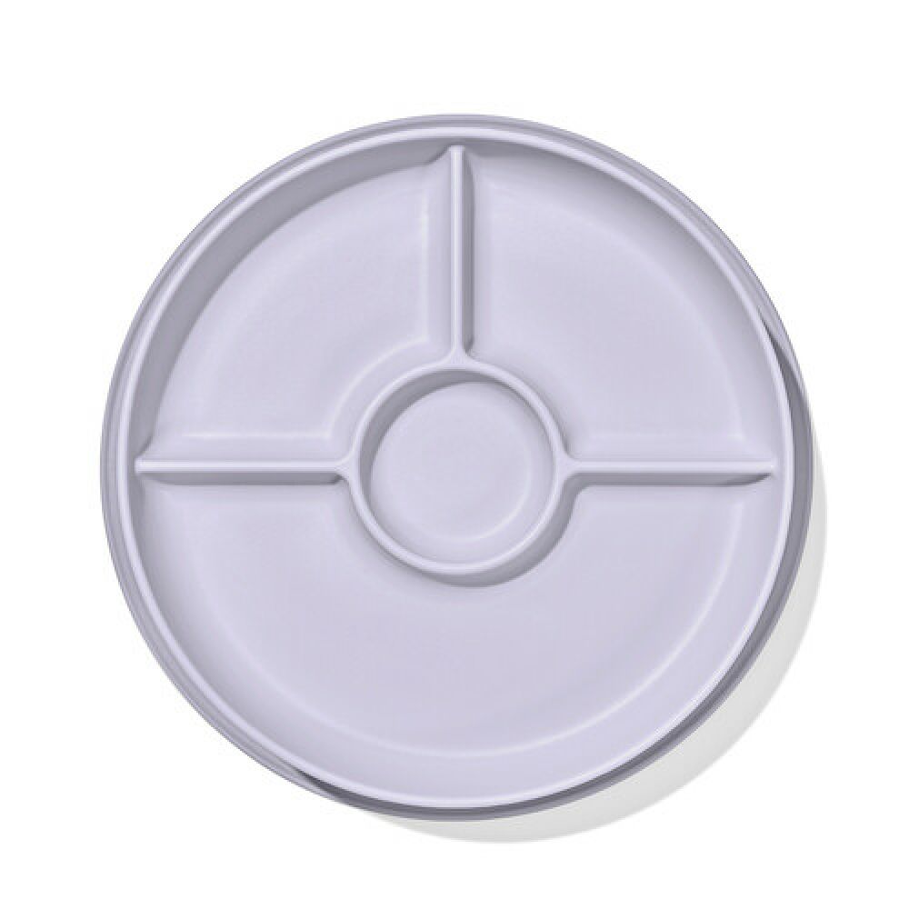 Stick & Stay Suction Divided Plate X8
