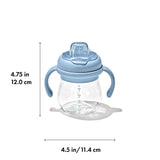 Transitions 6 Oz Soft Spout Sippy Cup with Removable Handles Q6