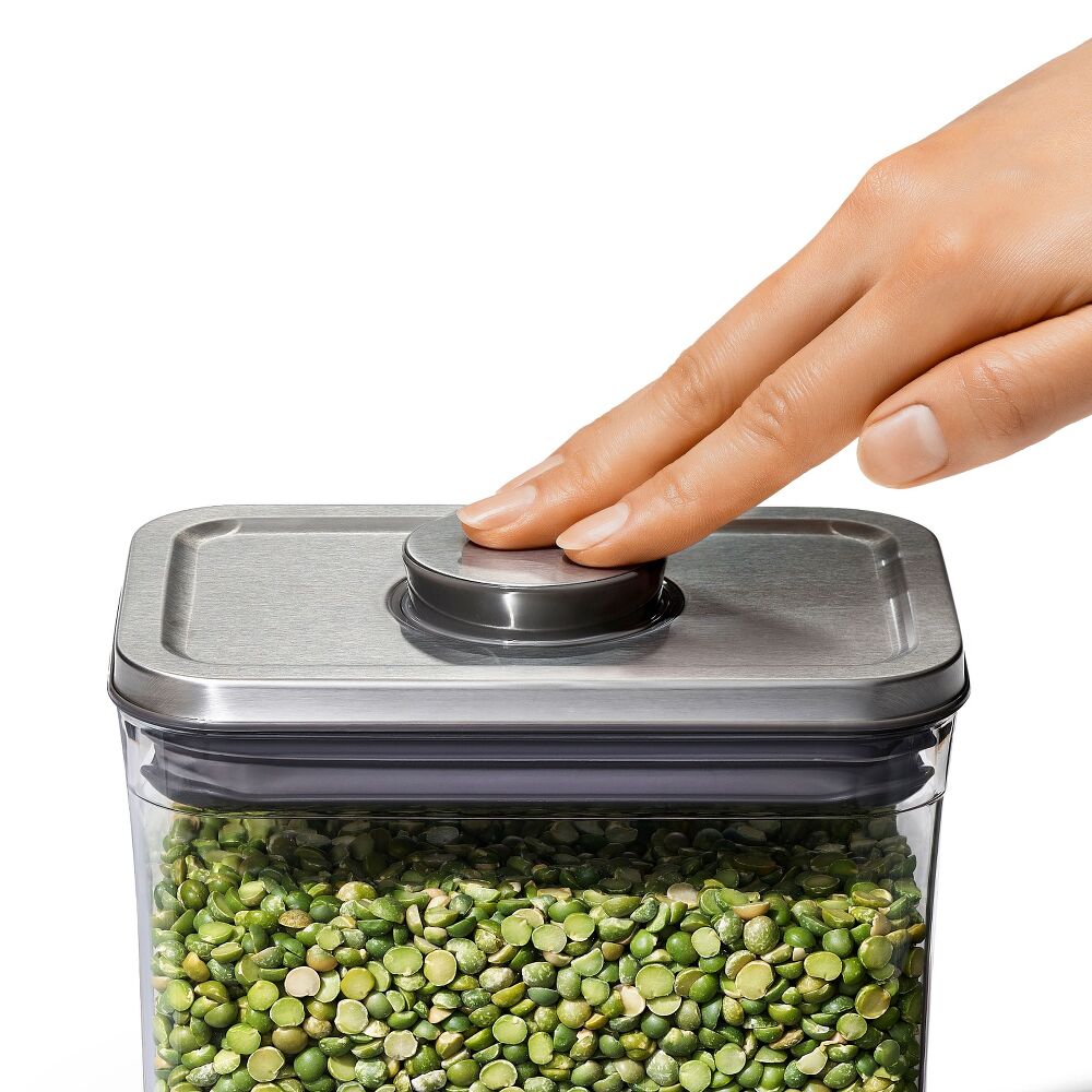 POP Container - Rectangle Short (1.7 Qt/1.6 L) - Matte Black X4