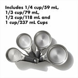 Stainless Steel Measuring Cups and Spoons Set F9