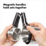Stainless Steel Measuring Cups and Spoons Set F9