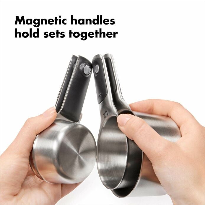 Stainless Steel Measuring Cups and Spoons Set F9