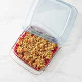 Glass Baking Dish with Lid (2.0 Qt) C9
