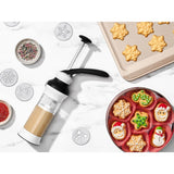Holiday Cookie Press and Disk Set Bundle A2