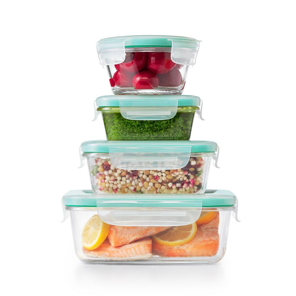 OXO Good Grips 12 Piece Smart Seal Glass Container Set Z1