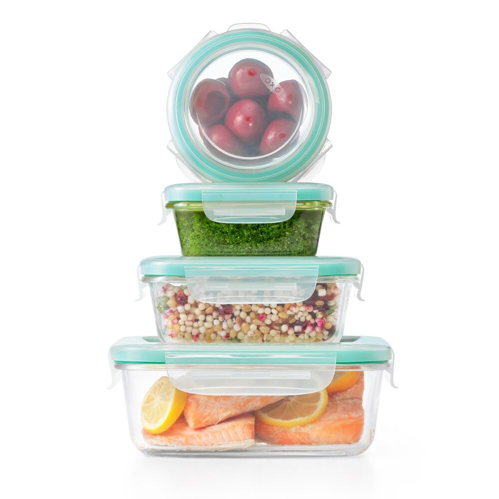 OXO Good Grips 12 Piece Smart Seal Glass Container Set Z1