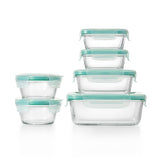 OXO Good Grips 12 Piece Smart Seal Glass Container Set Z1