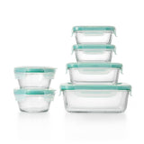 OXO Good Grips 12 Piece Smart Seal Glass Container Set Z1