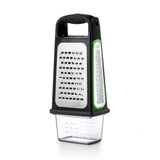 Etched Box Grater With Removable Zester O7
