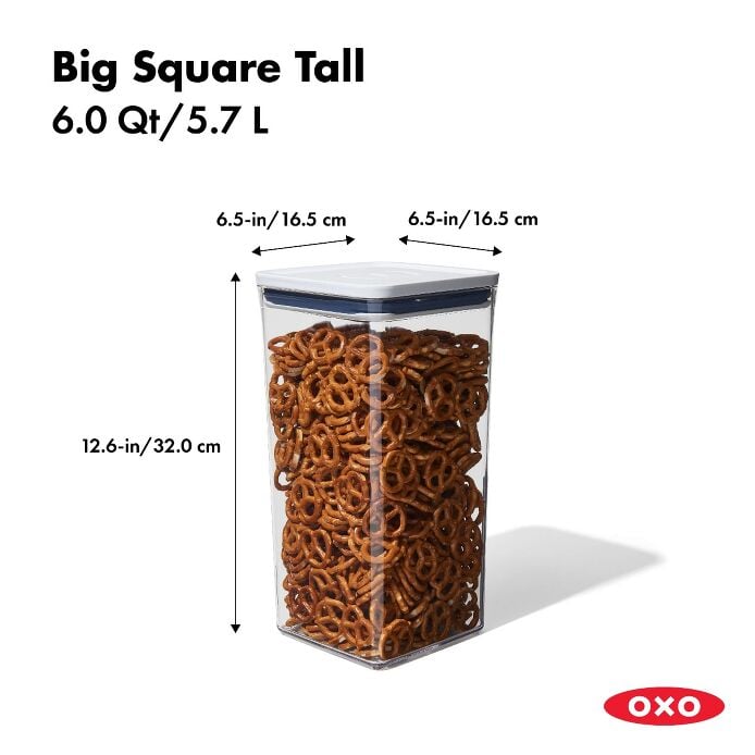 POP Container - Big Square Tall (6.0 Qt.) F7