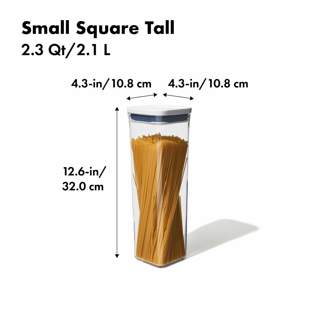 POP Container - Small Square Tall (2.3 Qt.) Z2