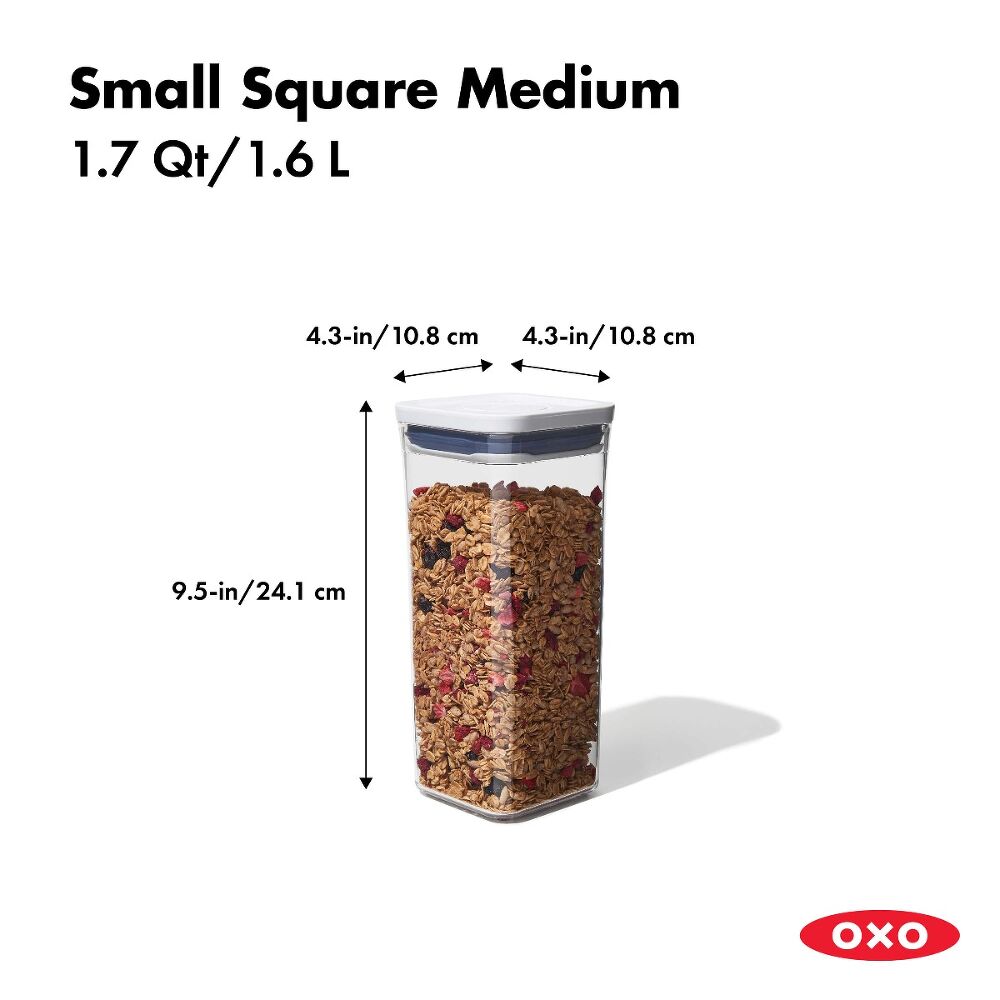 POP Container - Small Square Medium (1.7 Qt.) L7