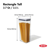 POP Container - Rectangle Tall (3.7 Qt.) D1