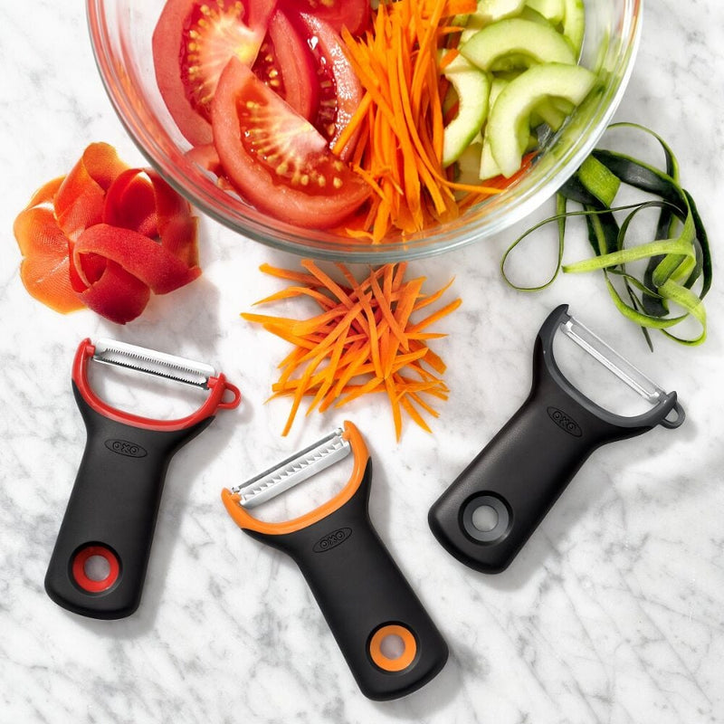 3-Piece Prep Peeler Set, Assorted Blades G1